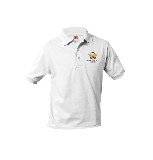 Verde Christian Academy Unisex Jersey Short Sleeve Polo