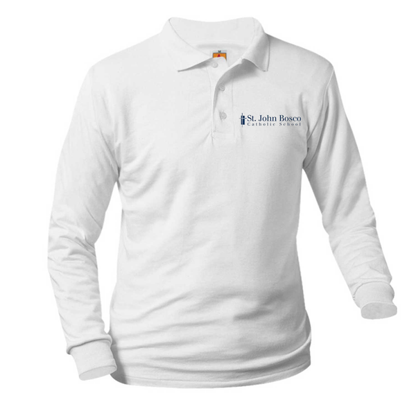 St. John Bosco Unisex Jersey Long Sleeve Polo