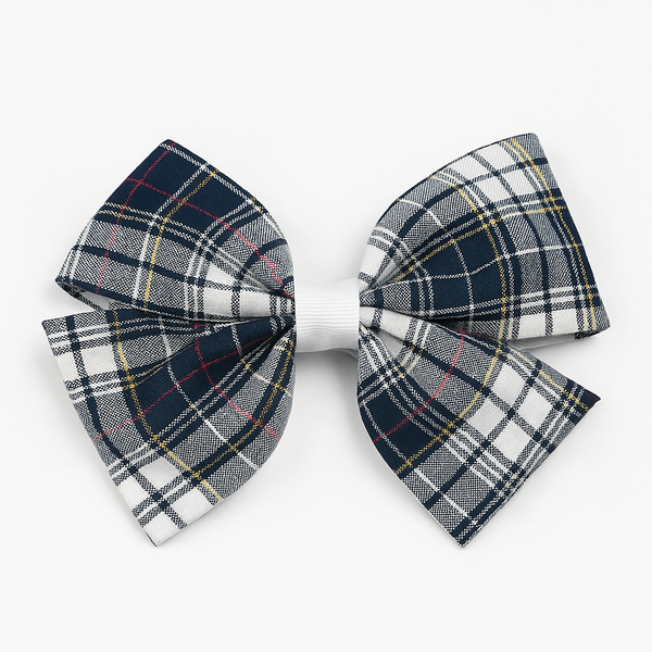 Plaid 8B Big Hair Bow