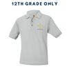 Notre Dame Male Unisex Pique Short Sleeve Polo