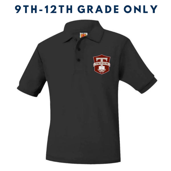 Trivium Prep Unisex Pique Short Sleeve Polo