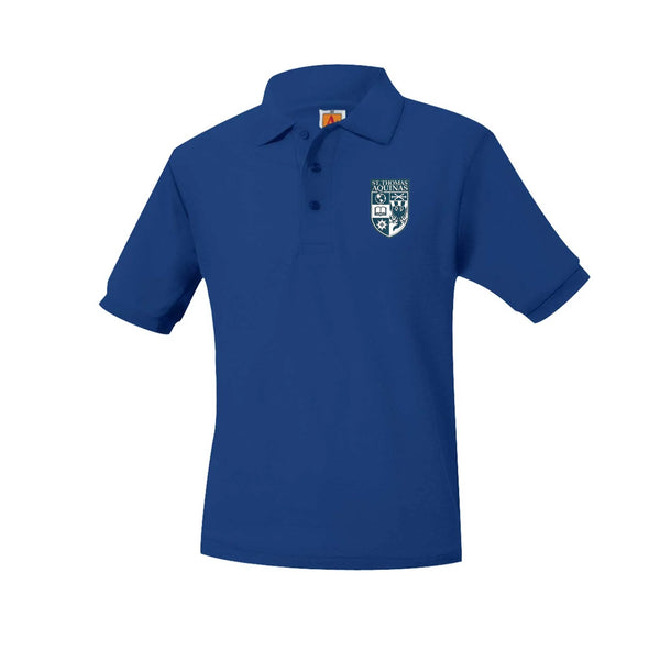 St. Thomas Aquinas Unisex Pique Short Sleeve Polo