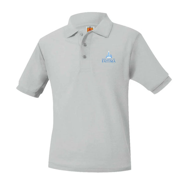 Our Lady Of Fatima Unisex Pique Short Sleeve Polo