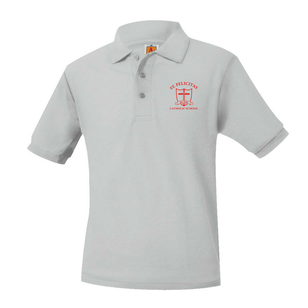 St Felicitas Catholic Unisex Pique Short Sleeve Polo