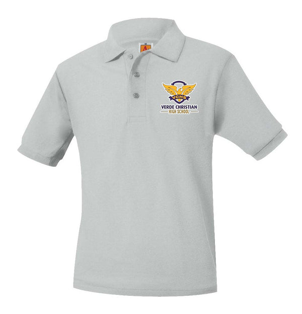 Verde Christian Academy Unisex Pique Short Sleeve Polo