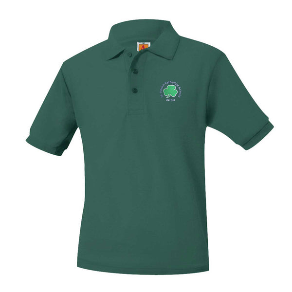 St Patrick Unisex Pique Short Sleeve Polo