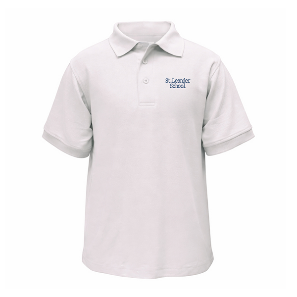 Saint Leander Unisex Classic Pique Short Sleeve Polo