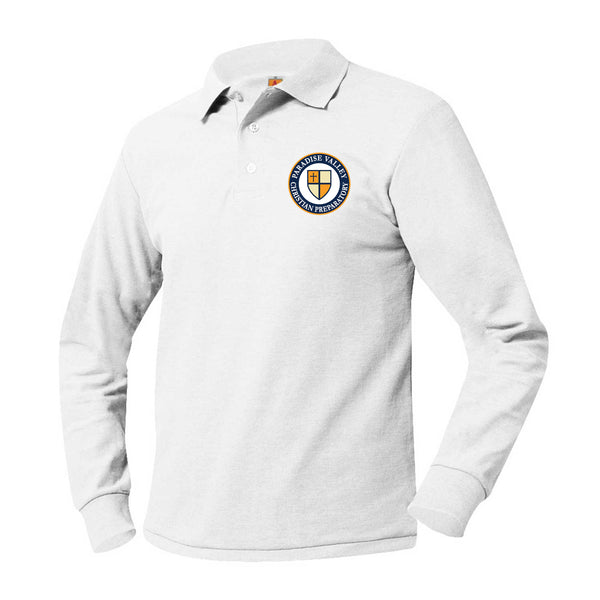 PVCP Unisex Pique Long Sleeve Polo