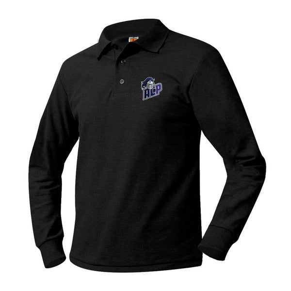Arizona College Prep Unisex Pique Long Sleeve Polo