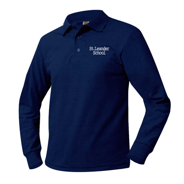 Saint Leander Unisex Pique Long Sleeve Polo