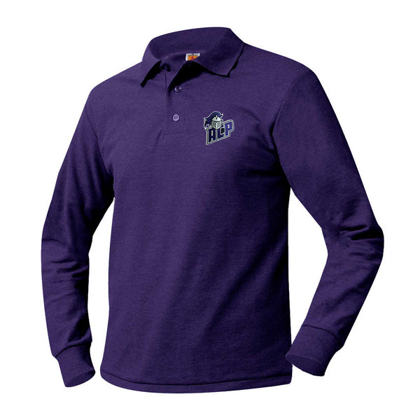 Arizona College Prep Unisex Pique Long Sleeve Polo