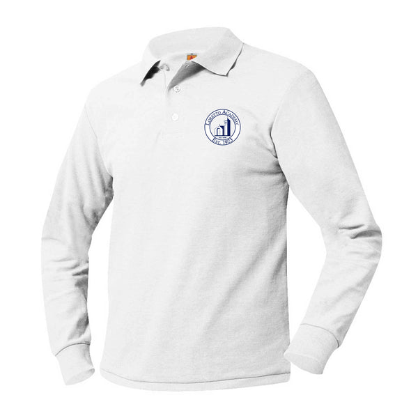 Loretto Unisex Pique Long Sleeve Polo