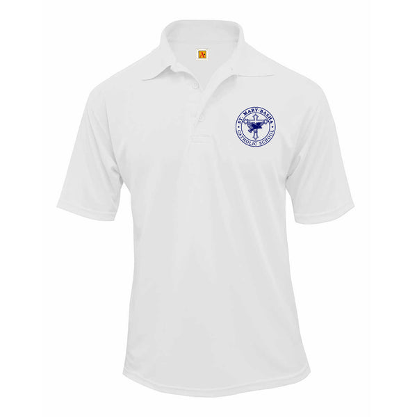 St. Mary Basha Unisex Performance Short Sleeve Polo