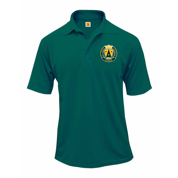 St. Agnes Catholic Unisex Performance Short Sleeve Polo