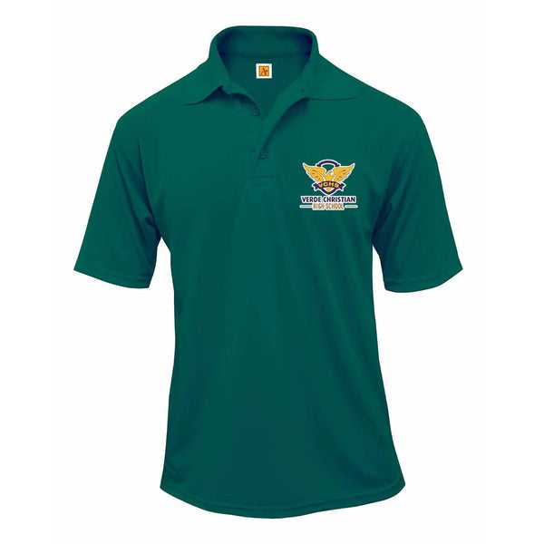 Verde Christian Academy Unisex Performance Short Sleeve Polo