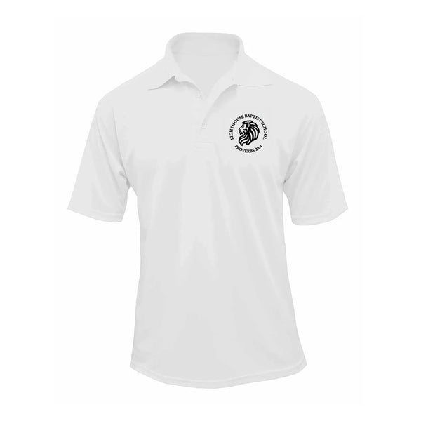 Lighthouse Baptist Unisex Performance Dry Fit Short Sleeve Polo