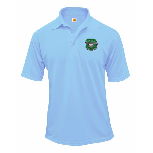 Arete Prep Academy Unisex Performance Short Sleeve Polo