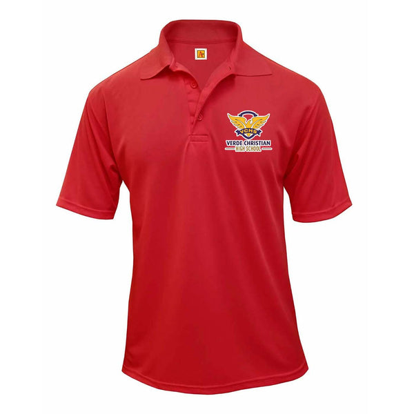 Verde Christian Academy Unisex Performance Short Sleeve Polo