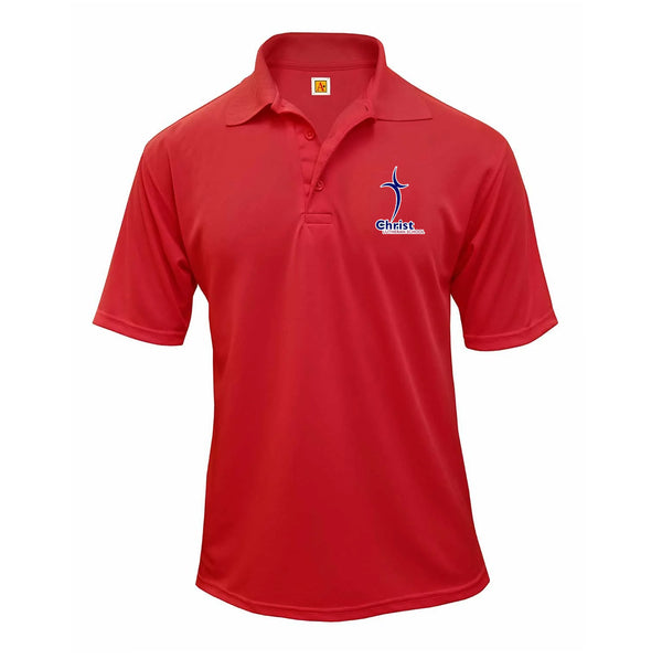 Christ Lutheran Unisex Performance Dry Fit Short Sleeve Polo