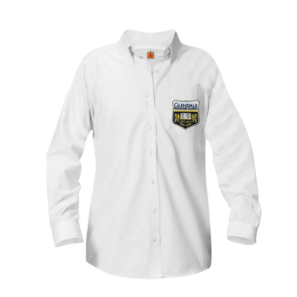 Glendale Prep Female Oxford Long Sleeve Blouse