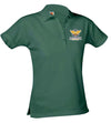 Verde Christian Academy Feminine Fit Pique Short Sleeve Polo