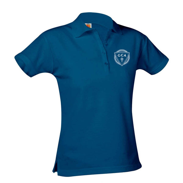 Grace Christian Female Short Sleeve Pique Polo