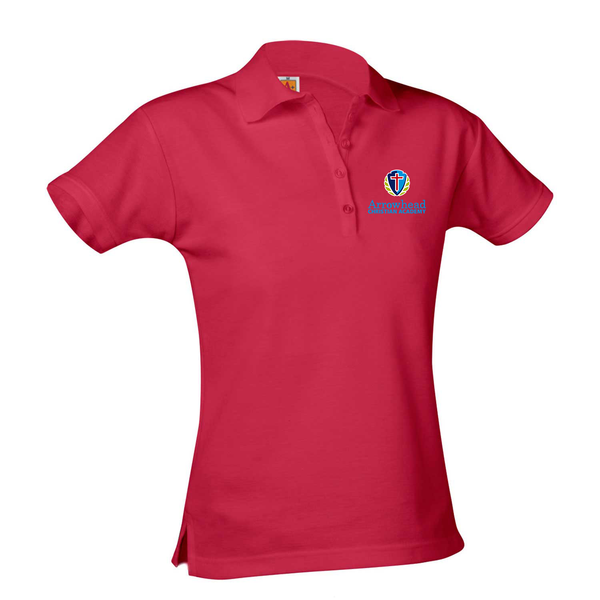 Arrowhead Christian Academy Female Short Sleeve Pique Polo
