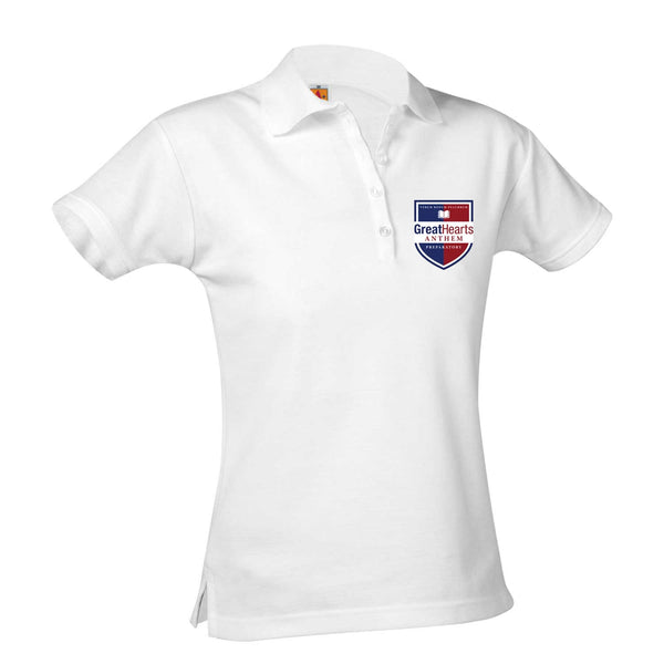 Anthem Prep Female Short Sleeve Pique Polo (6th-8th Grade)