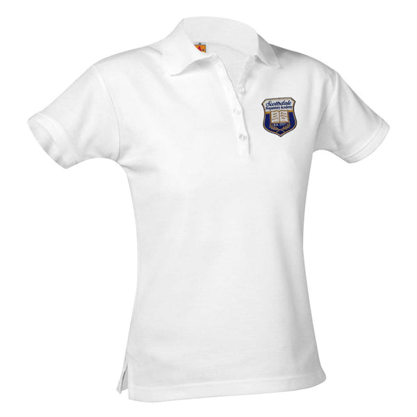 Scottsdale Prep Female Short Sleeve Pique Polo (6-8th)