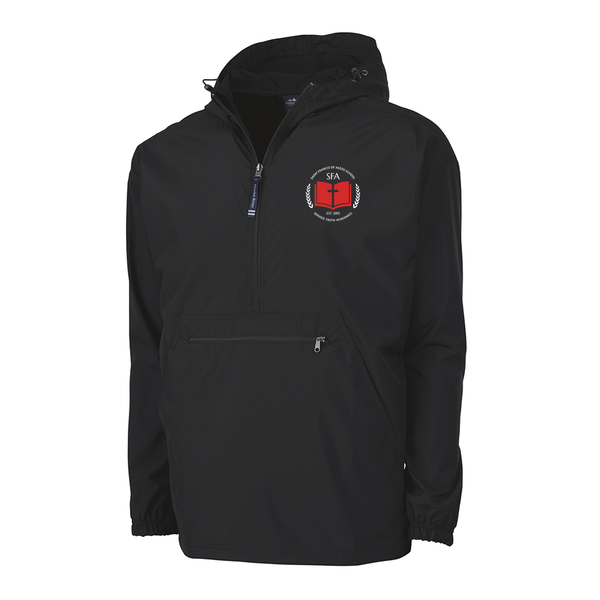Saint Francis of Assisi 1/4 Zip Windbreaker