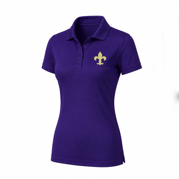 Notre Dame Prep Feminine Fit Performance Dry Fit Polo