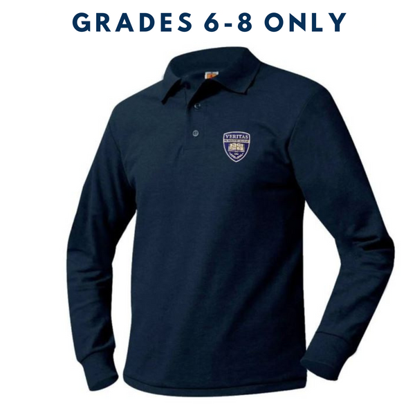 Veritas Prep Long Sleeve Polo