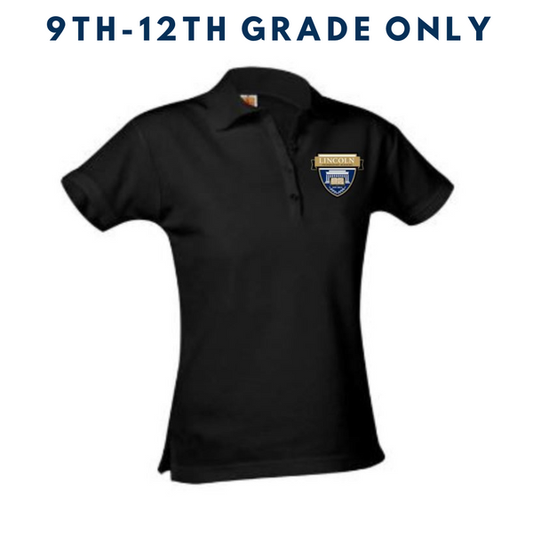 Lincoln Prep Female Short Sleeve Pique Polo