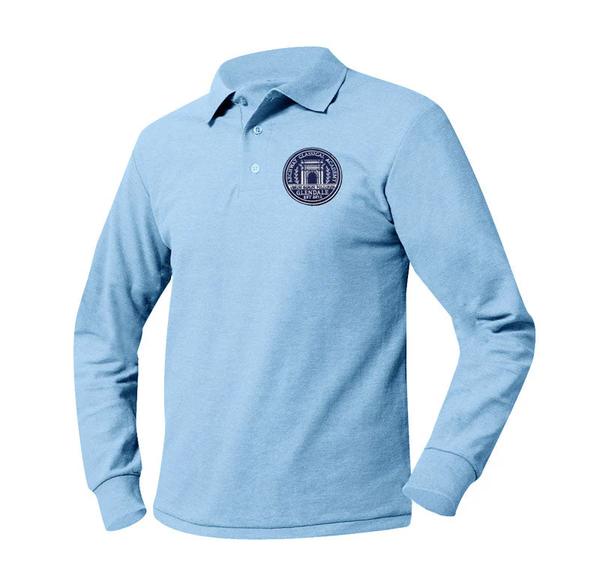 Archway Glendale Unisex Pique Long Sleeve Polo
