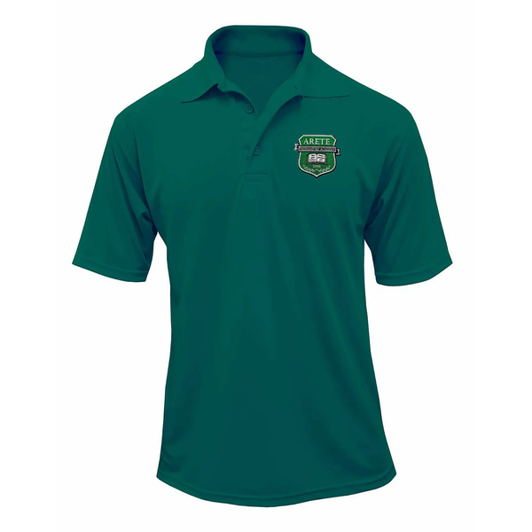 Arete Prep Academy Unisex Performance Dri-Fit Short Sleeve Polo