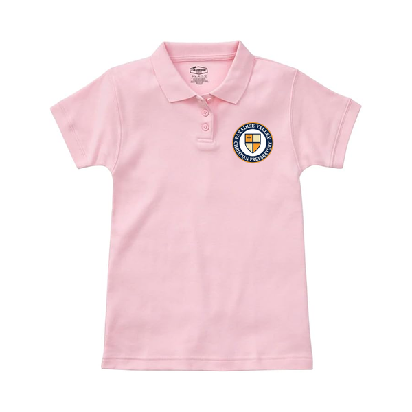 PVCP Female Jersey Knit Short Sleeve Polo