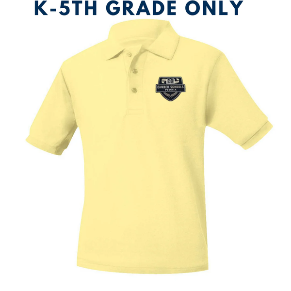 Candeo Peoria Unisex Pique Short Sleeve Polo