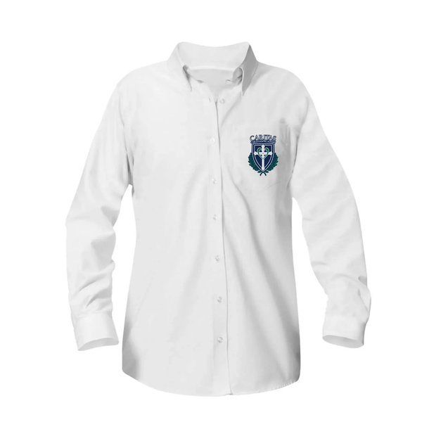 Caritas Academy Female Oxford Long Sleeve Blouse