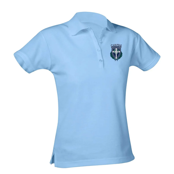 Caritas Academy Female Short Sleeve Pique Polo
