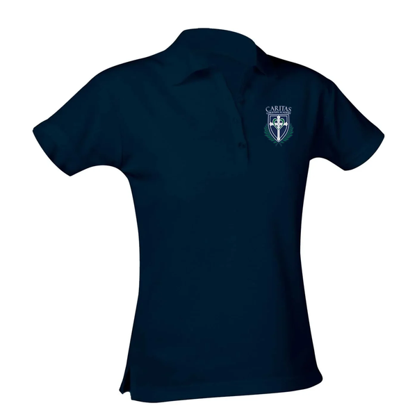 Caritas Academy Female Short Sleeve Pique Polo