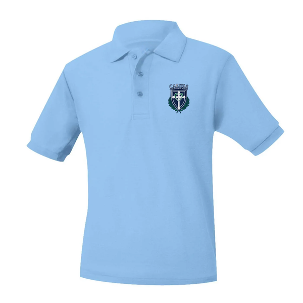 Caritas Academy Unisex Pique Short Sleeve Polo