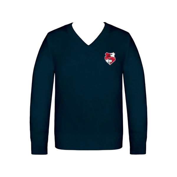 Chandler Prep Long Sleeve V-Neck Pullover Sweater