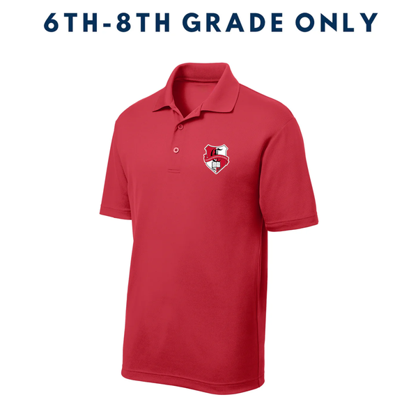 Chandler Prep 6-8 Unisex Lightweight Performance Polo