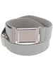 Magnetic Buckle Grey Elastic Belt