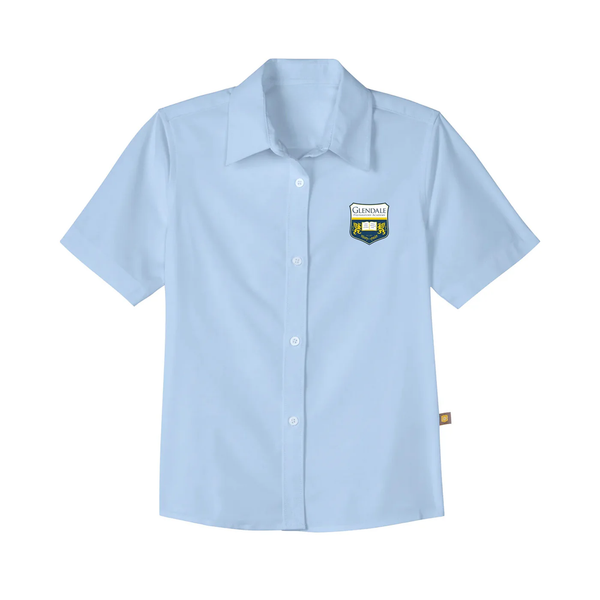 Glendale Prep Feminine Fit Short Sleeve Oxford Shirt