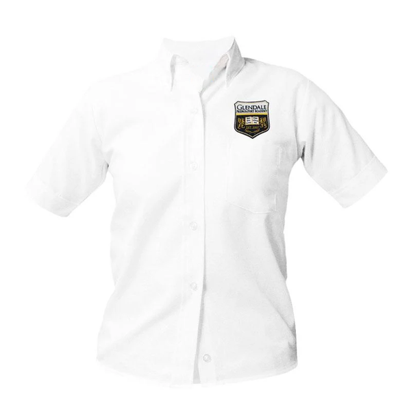 Glendale Prep Girls Female Oxford Short Sleeve