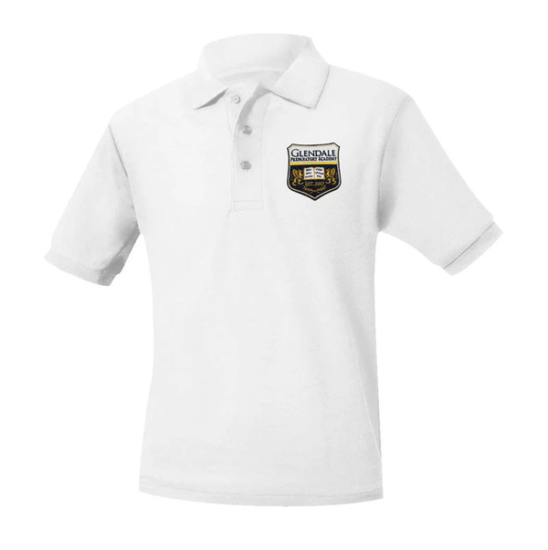 Glendale Prep Unisex Pique Short Sleeve Polo