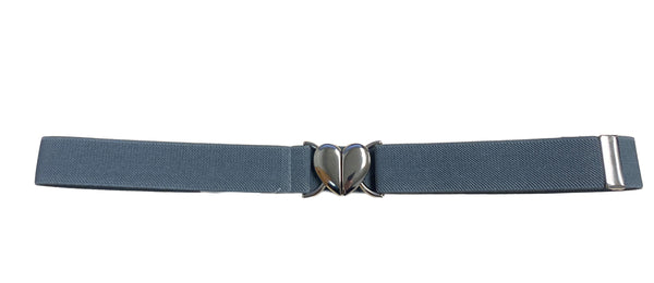 Heart Buckle Elastic Belt