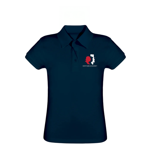 Heritage Academy Short Sleeve Feminine Fit Jersey Polo