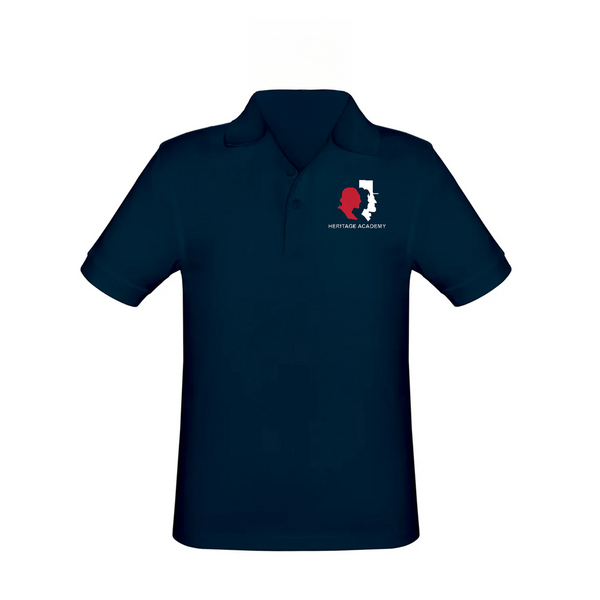 Heritage Academy Short Sleeve Jersey Polo